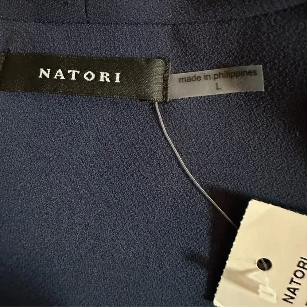 Natori solid blue